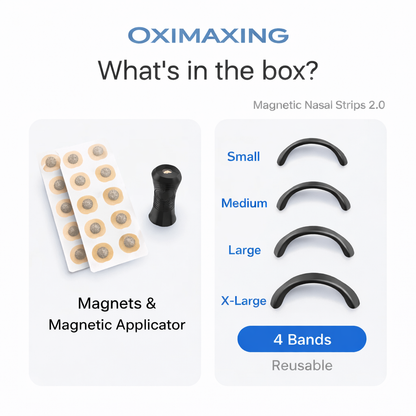 Oximaxing™ Magnetic Nose Strips 2.0